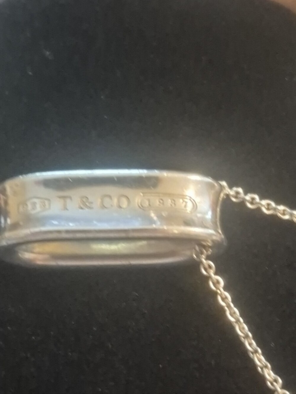 Tiffany&CO. Sterling Silver Pendant Necklace